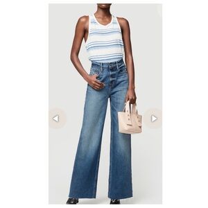 FRAME Denim, Heritage Le California Raw Edge, Coldwater Wash, Size 25, EUC